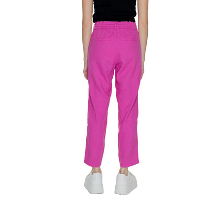 Only Multicolor Linen Casual Pants 1728,71956299936,Casual Pants - Pants - Clothing,Clothing,Jeans & Pants - Women - Clothing,M/32,Multicolor,New with tags,Only,Pants - Clothing,Women,Women - Clothing,XL/32