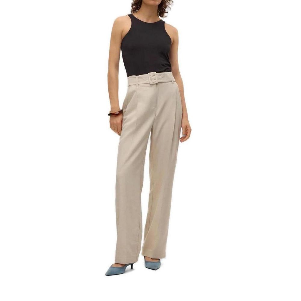 Vero Moda Gray Polyester Casual Pants 1728,38/34 (W42),71956299936,Casual Pants - Pants - Clothing,Clothing,Gray,New with tags,Pants - Clothing,Vero Moda,Women