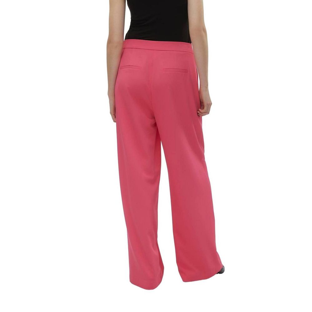 Vero Moda Pink Polyester Casual Pants 1728,36/32 (W40),36/34 (W40),38/32 (W42),38/34 (W42),71956299936,Casual Pants - Pants - Clothing,Clothing,New with tags,Pants - Clothing,Pink,Vero Moda,Women
