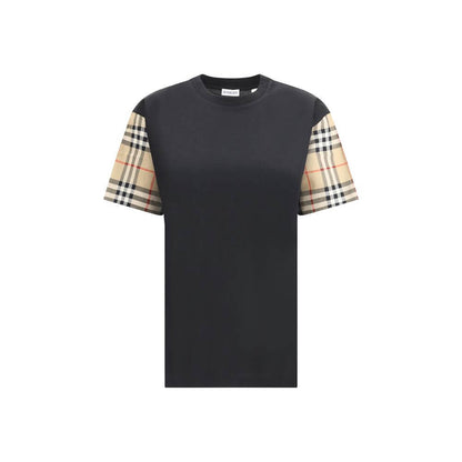 Burberry Black Cotton T-Shirt