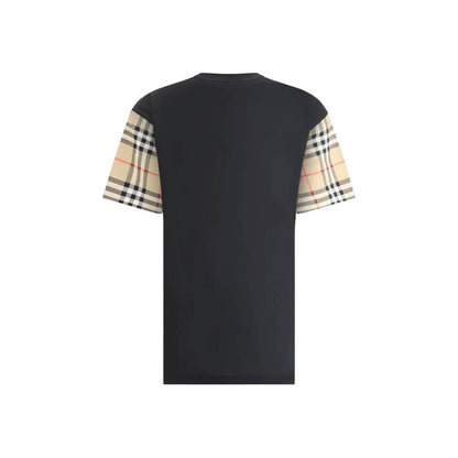 Burberry Black Cotton T-Shirt