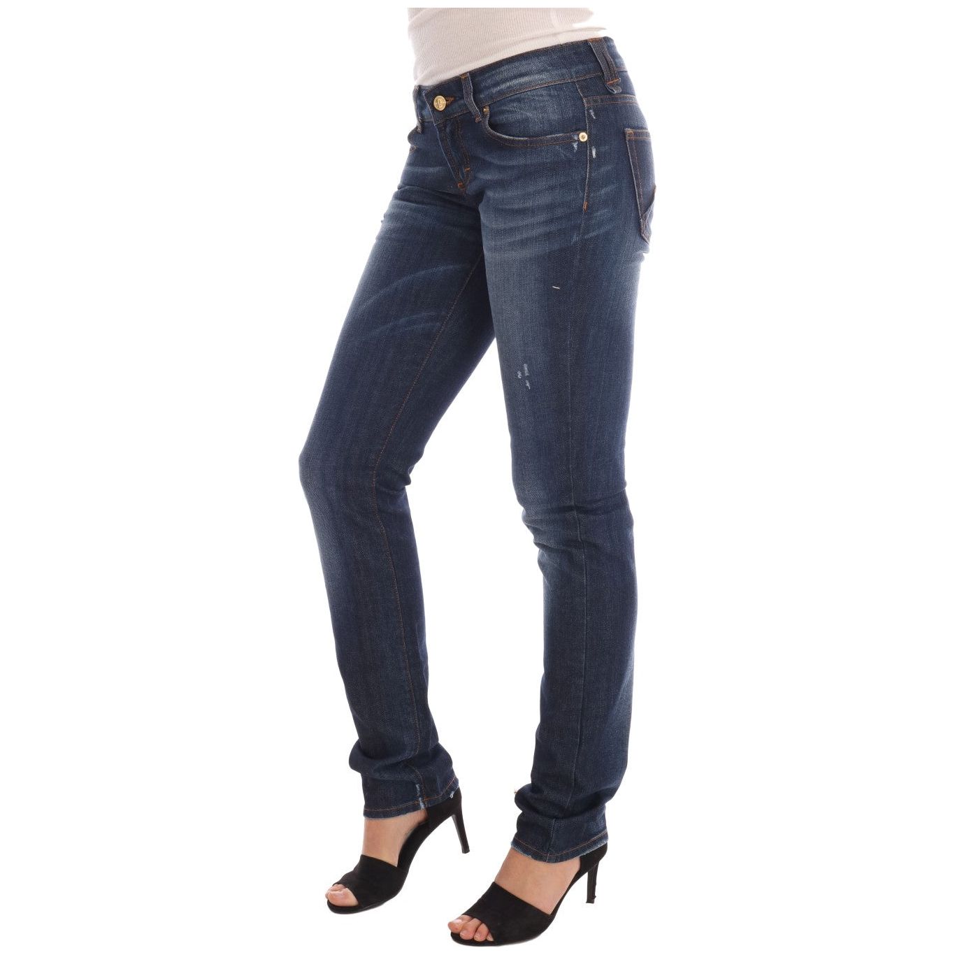 Stylish Skinny Low Rise Denim Jeans