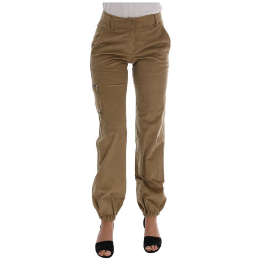 Chic Beige Casual Pants for Sophisticated Style