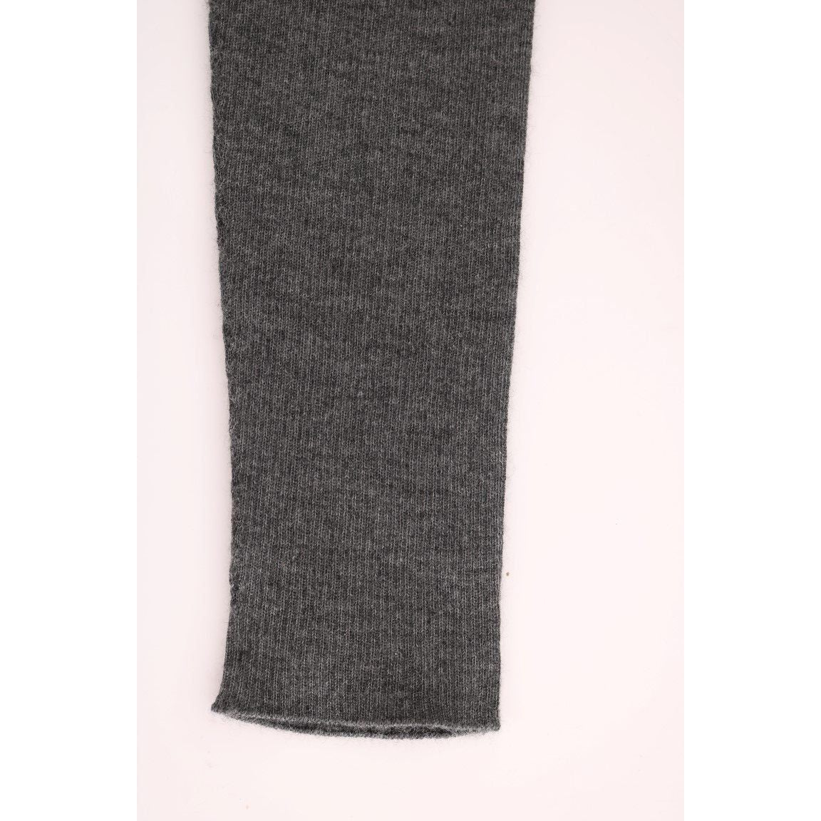 Chic Gray High Waist Cashmere Tights Pants