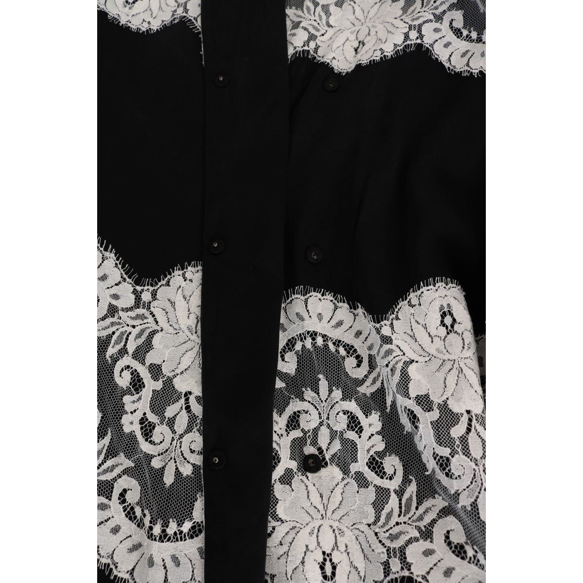 Dolce & Gabbana Elegant Silk Floral Lace Kaftan Maxi Dress elegant-silk-floral-lace-kaftan-maxi-dress