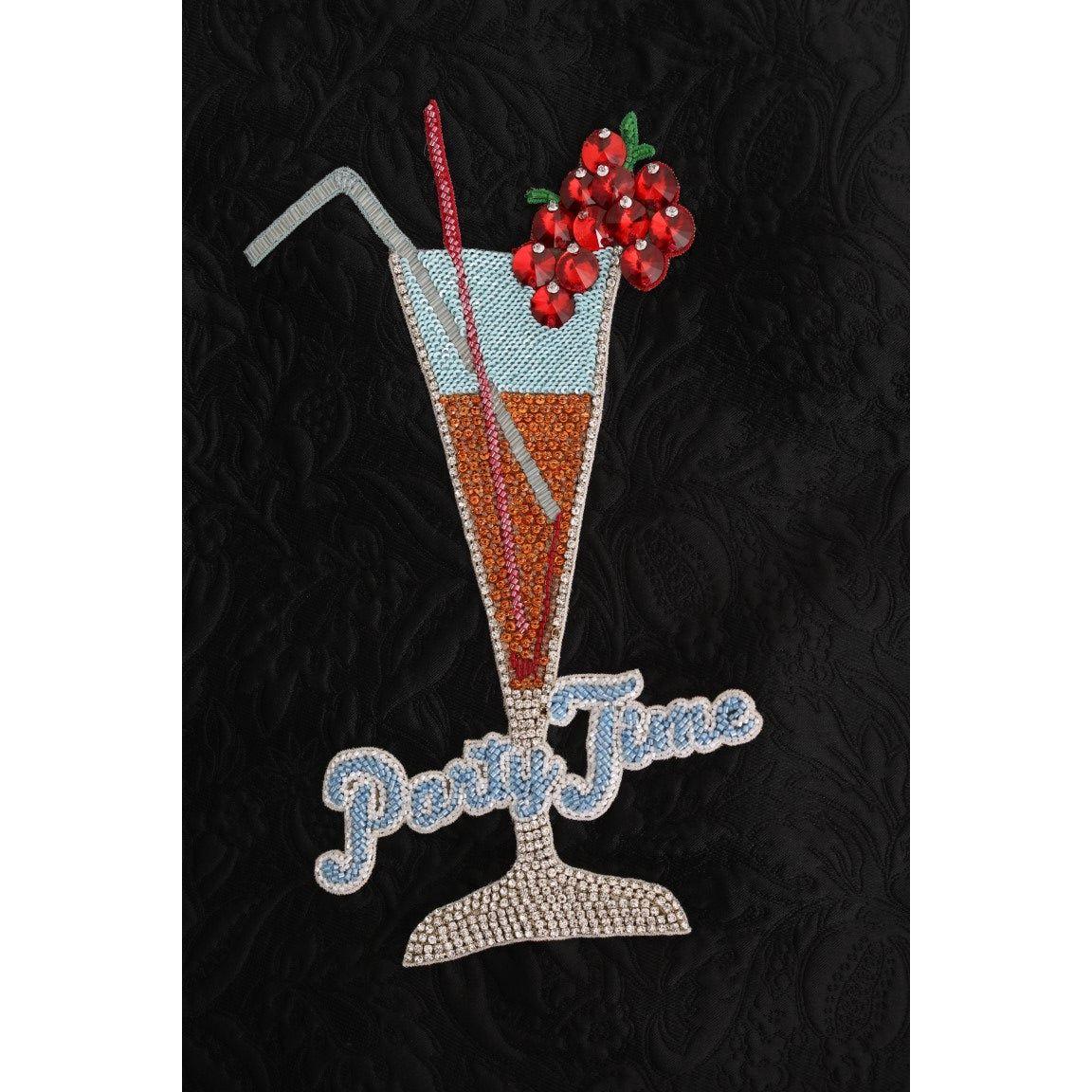 سترة Dolce &amp; Gabbana Enchanted Brocade Crystal ذات القلنسوة