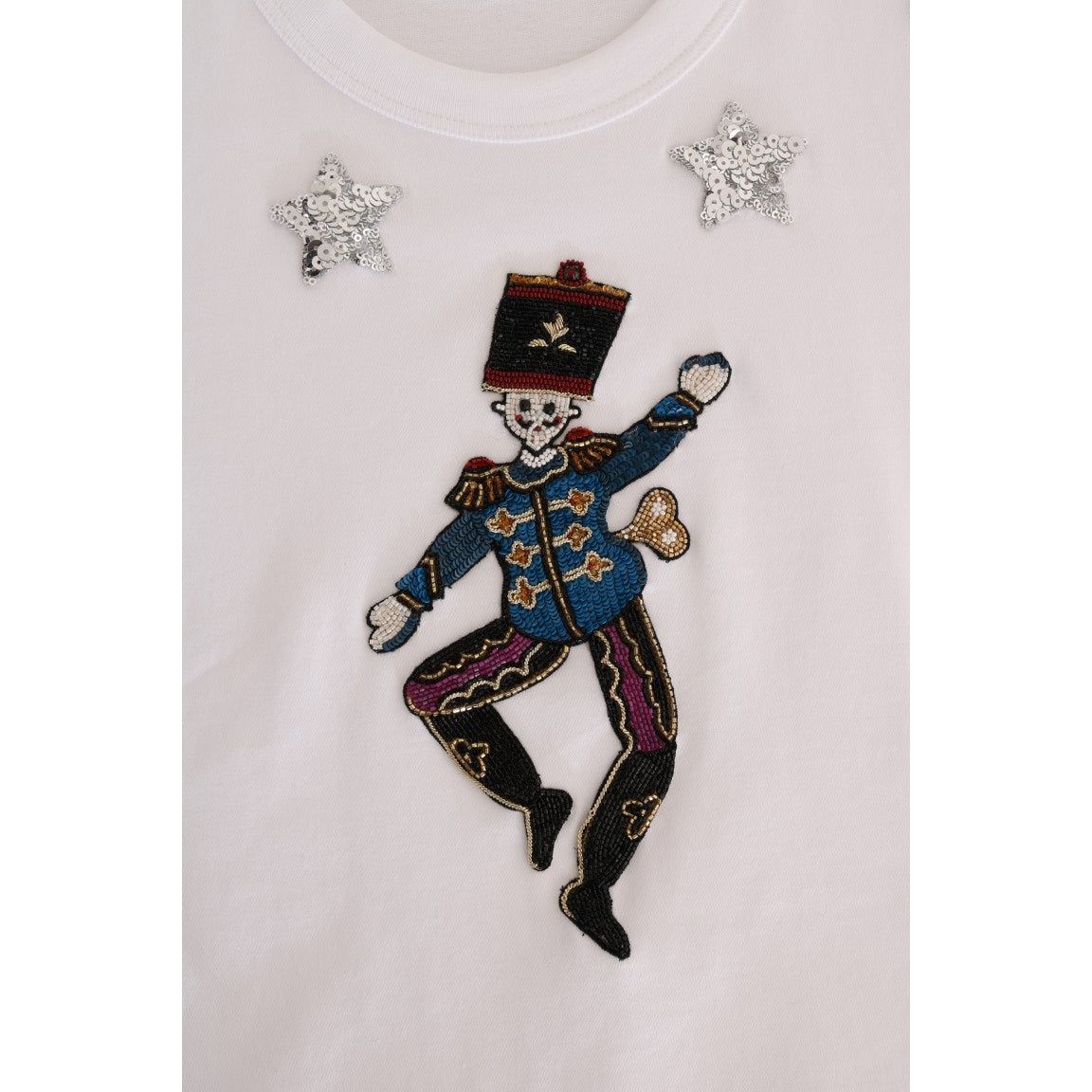 Sequined Fairy Tale Cotton T-Shirt