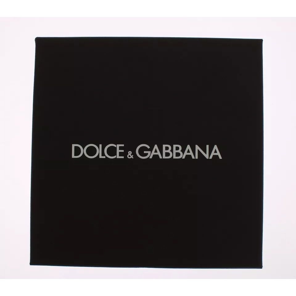 Dolce & Gabbana Green Leather Mouse Pad