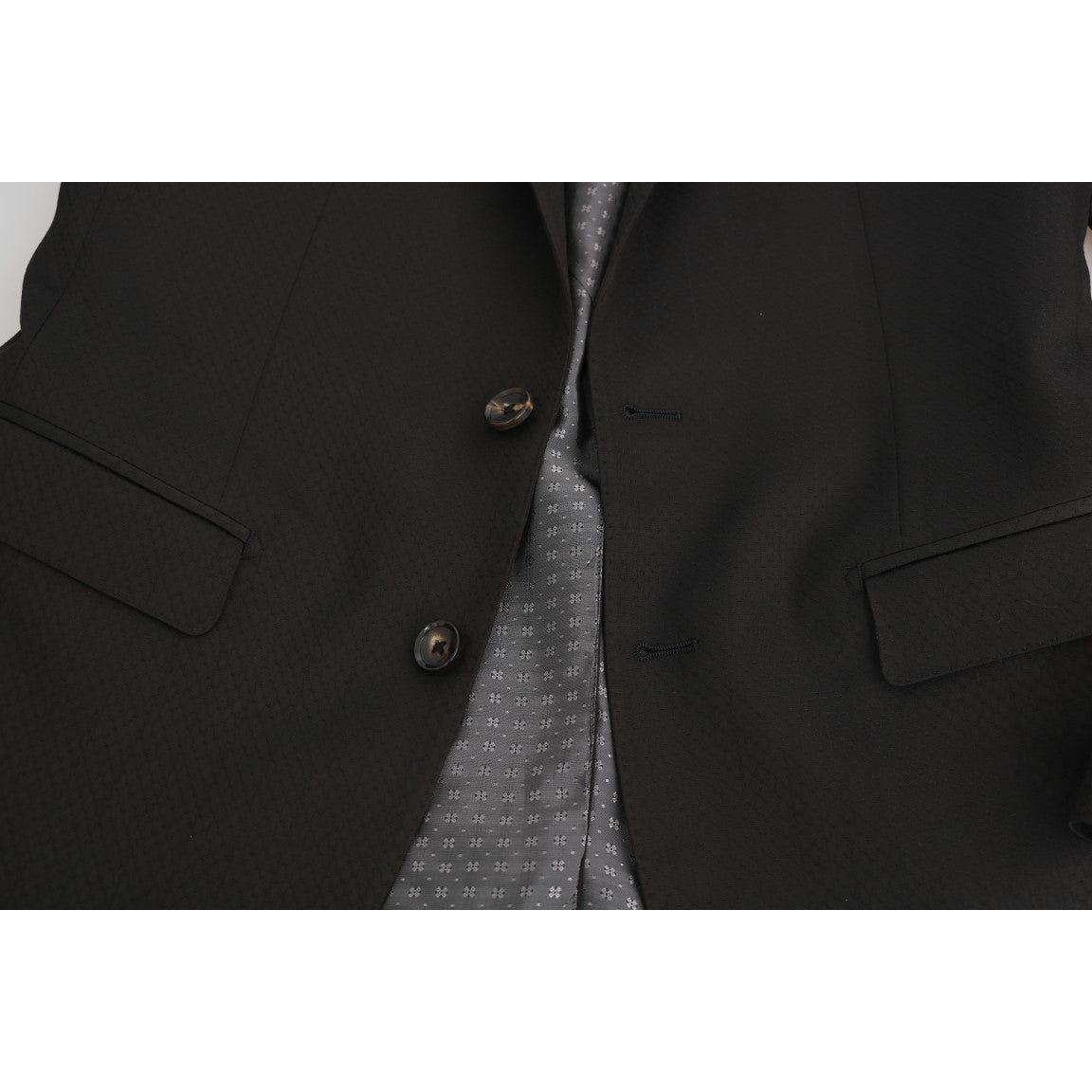 بدلة مارتيني جاكار بنية أنيقة من دولتشي آند غابانا