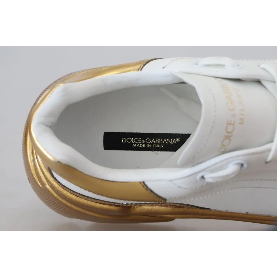 White Gold Low Top Daymaster Sneakers Shoes