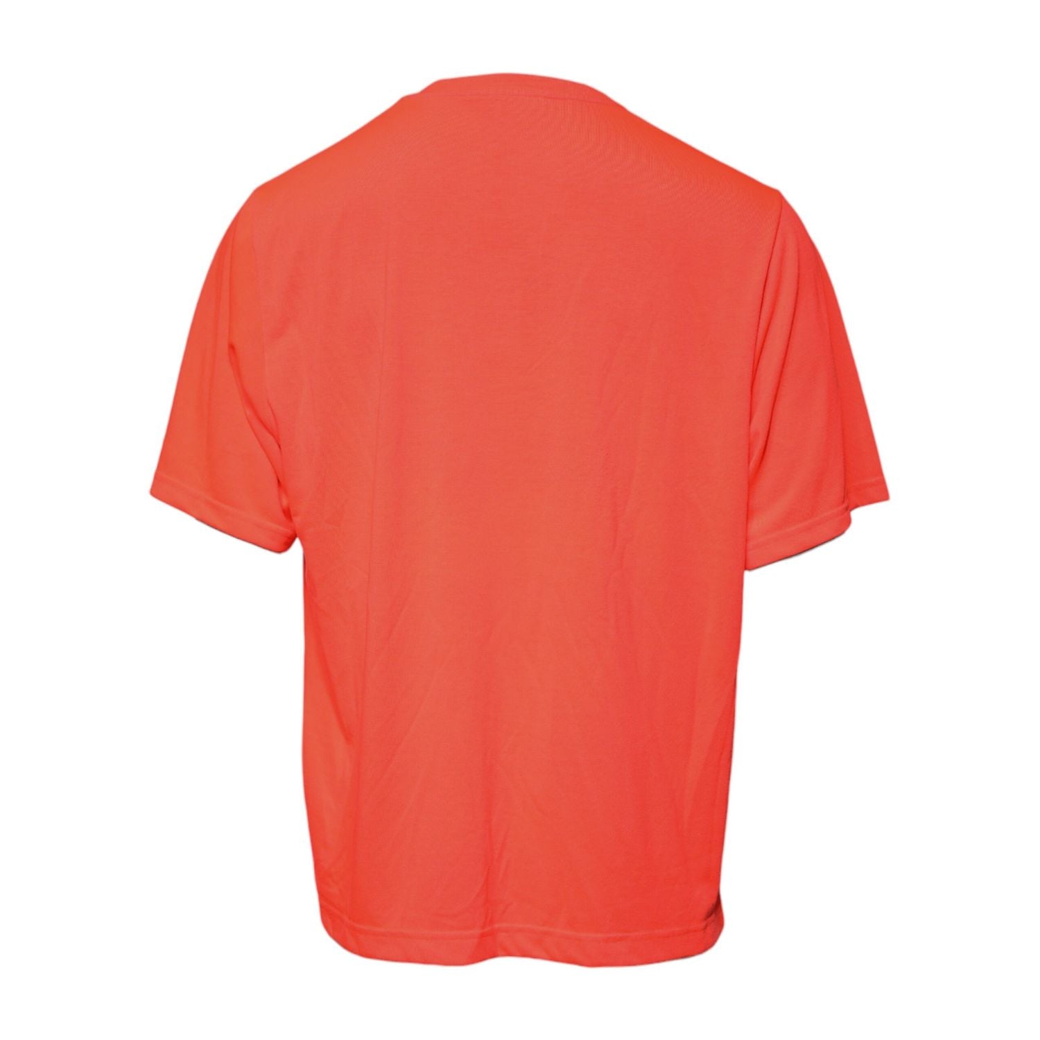 Dolce & Gabbana Orange Logo Polyester Crew Neck T-shirt