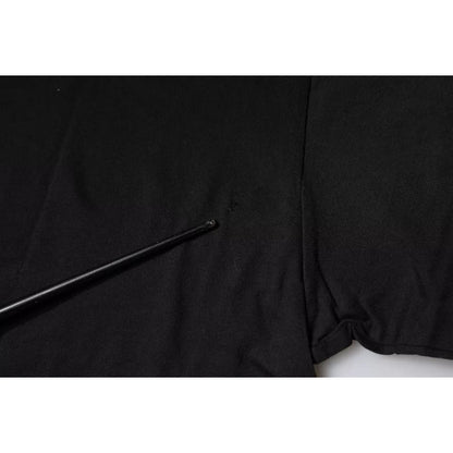 Dolce & Gabbana Black Logo Print Cotton Short Sleeve T-shirt