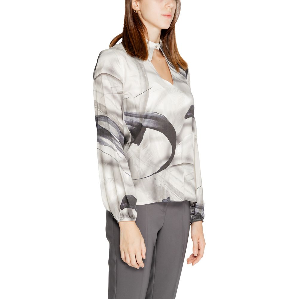 Rinascimento Gray Viscose Blouse