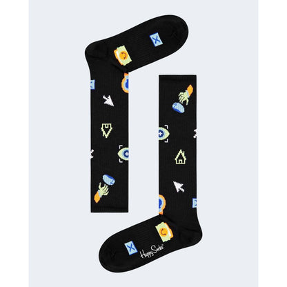 Happy Socks Black Cotton Socks