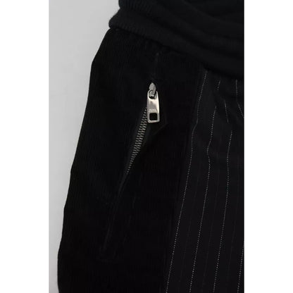 Dolce & Gabbana Black Cotton Blend Jogger Sweatpants Pants