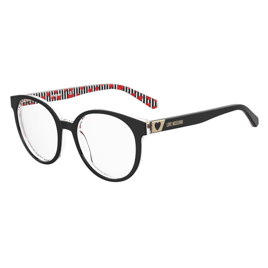 Love Moschino Black Acetate Glasses (Frames)