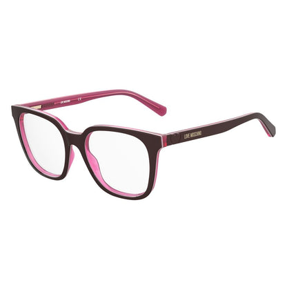 Love Moschino Burgundy Acetate Glasses (Frames)