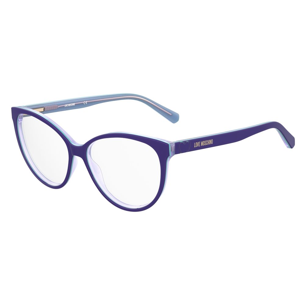 Love Moschino Purple Acetate Glasses (Frames) Love Moschino