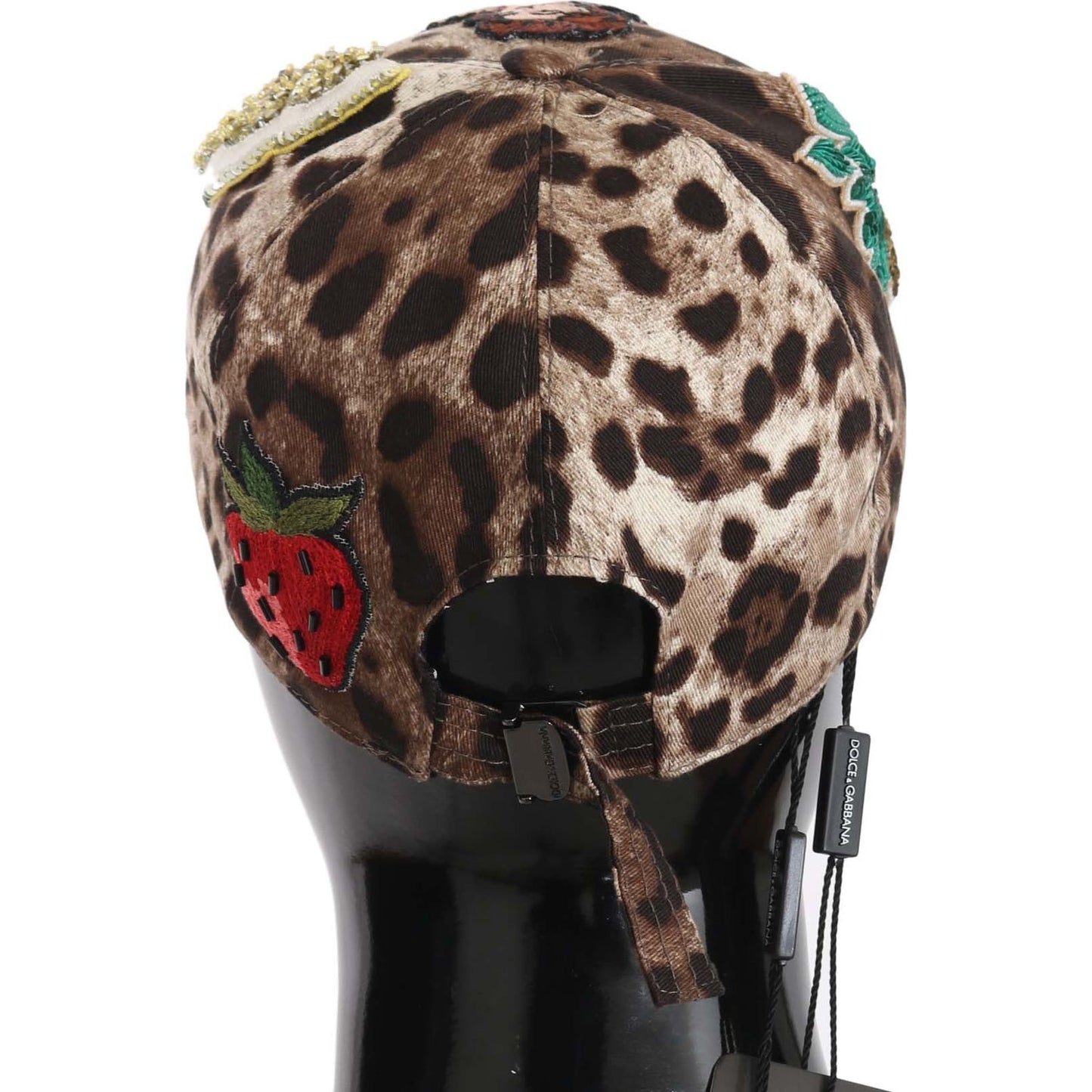 Elegant Sequined Leopard Baseball Cap