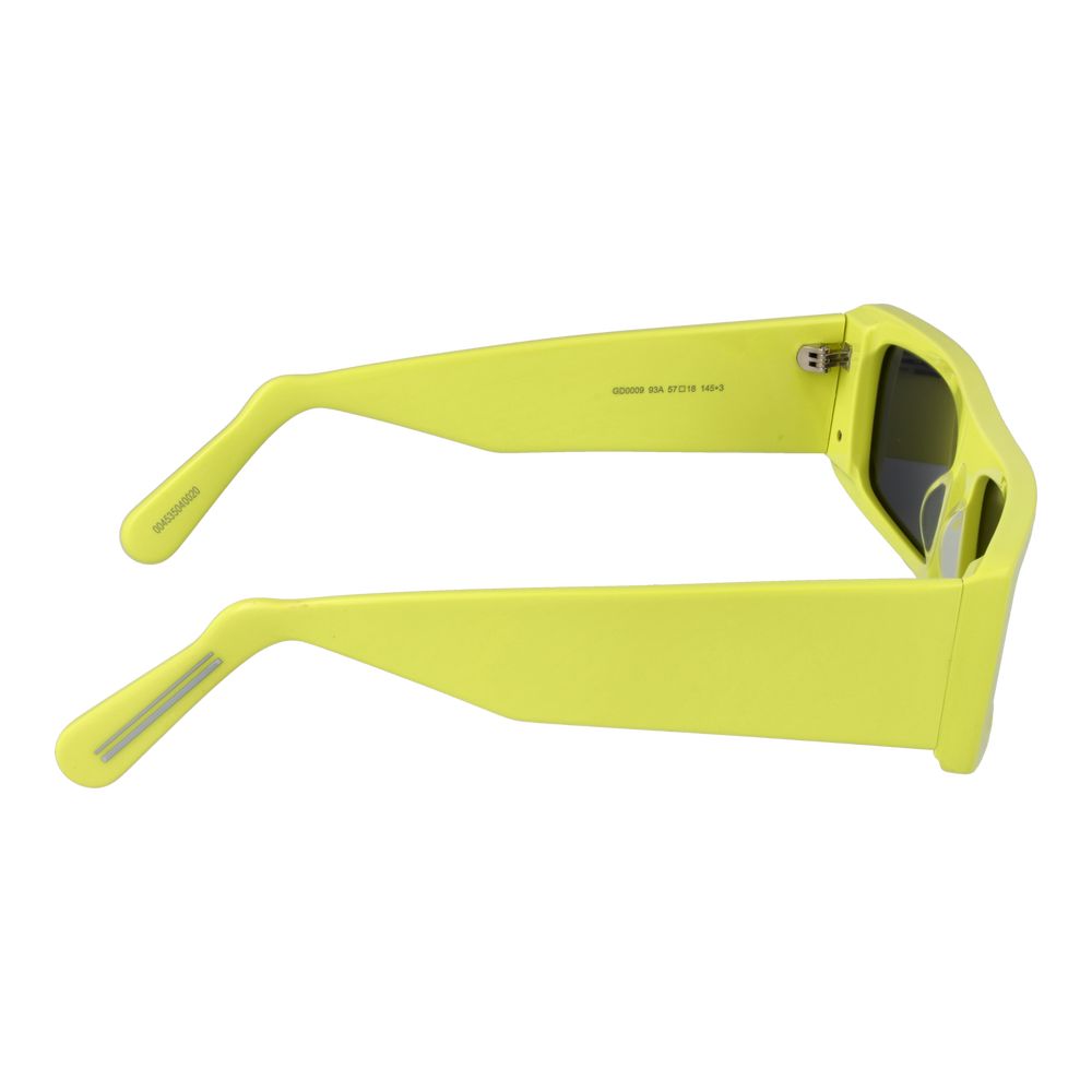 GCDS Green Plastic Sunglasses