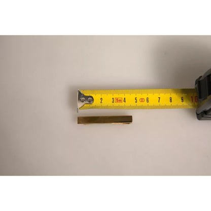 Dolce & Gabbana Gold Tone Brass Logo Branded Tie Clip Bar Dolce & Gabbana