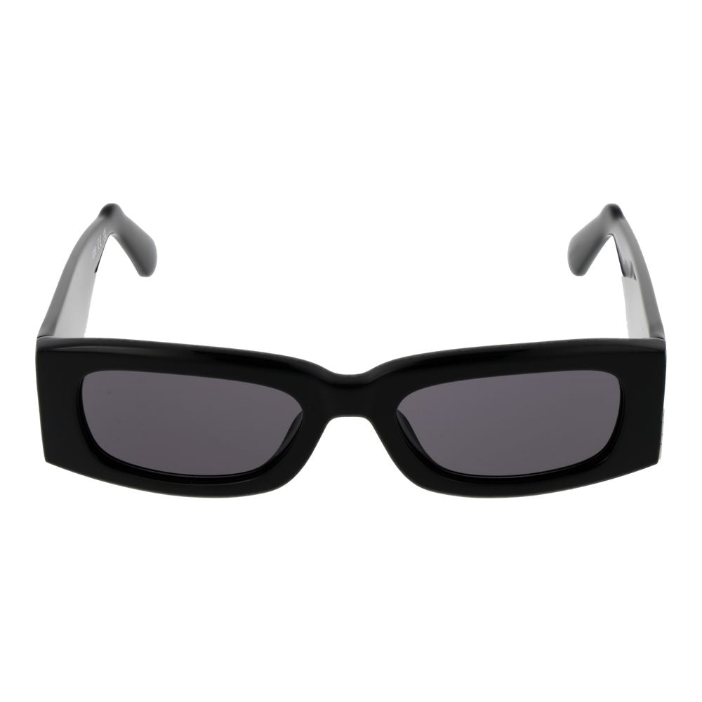GCDS Black Acetate Sunglasses