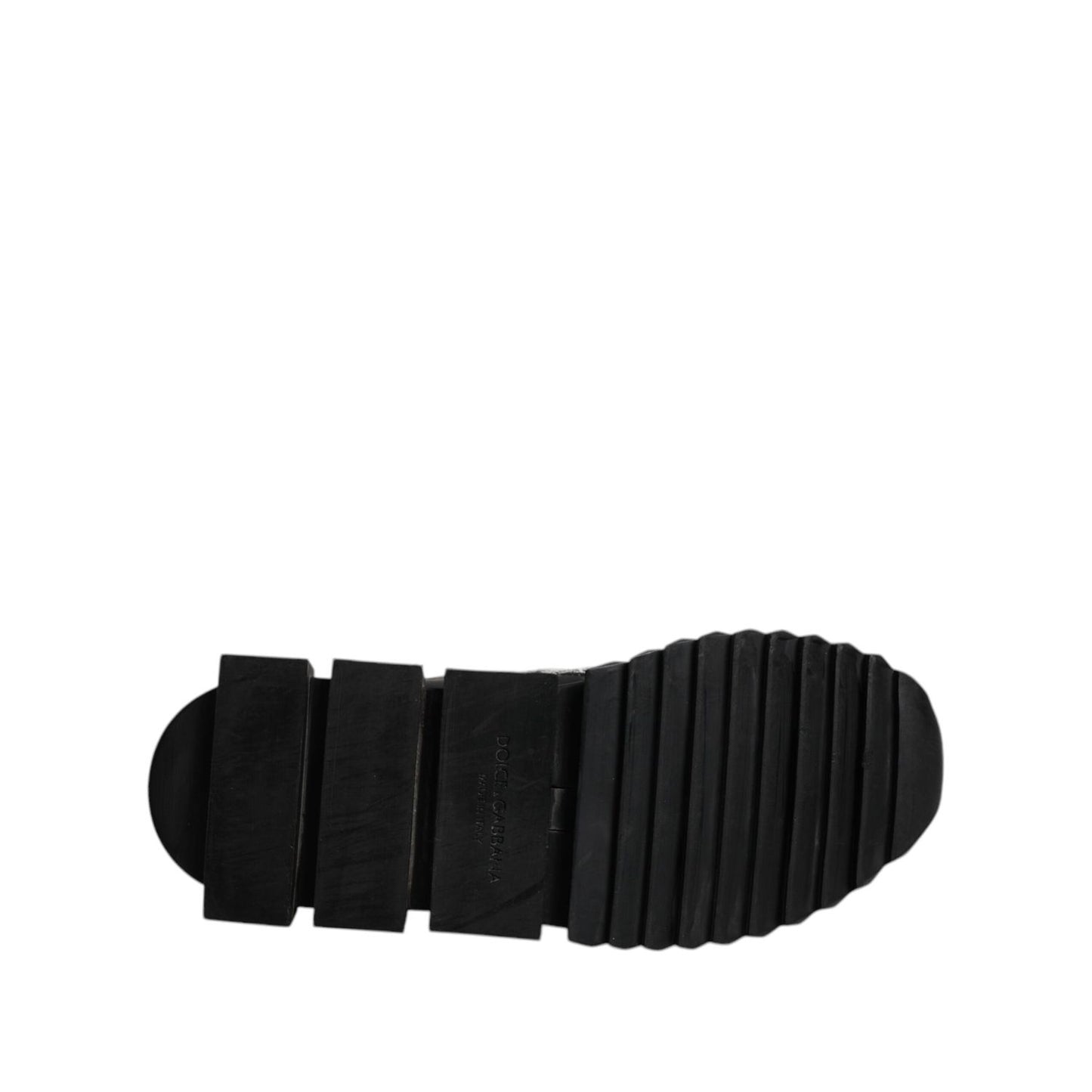 Dolce & Gabbana Multicolor Sorrento Logo Sneakers Socks Shoes