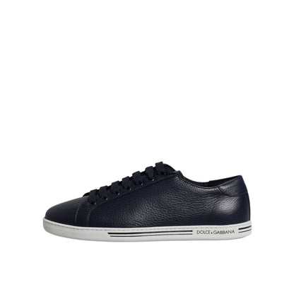 Dolce & Gabbana Blue Low Top Men Saint Tropez Sneakers Shoes