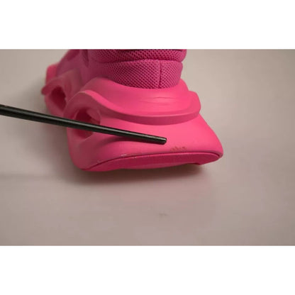 Dolce & Gabbana Pink Wave Low Top Lace Up Men Sneakers Shoes