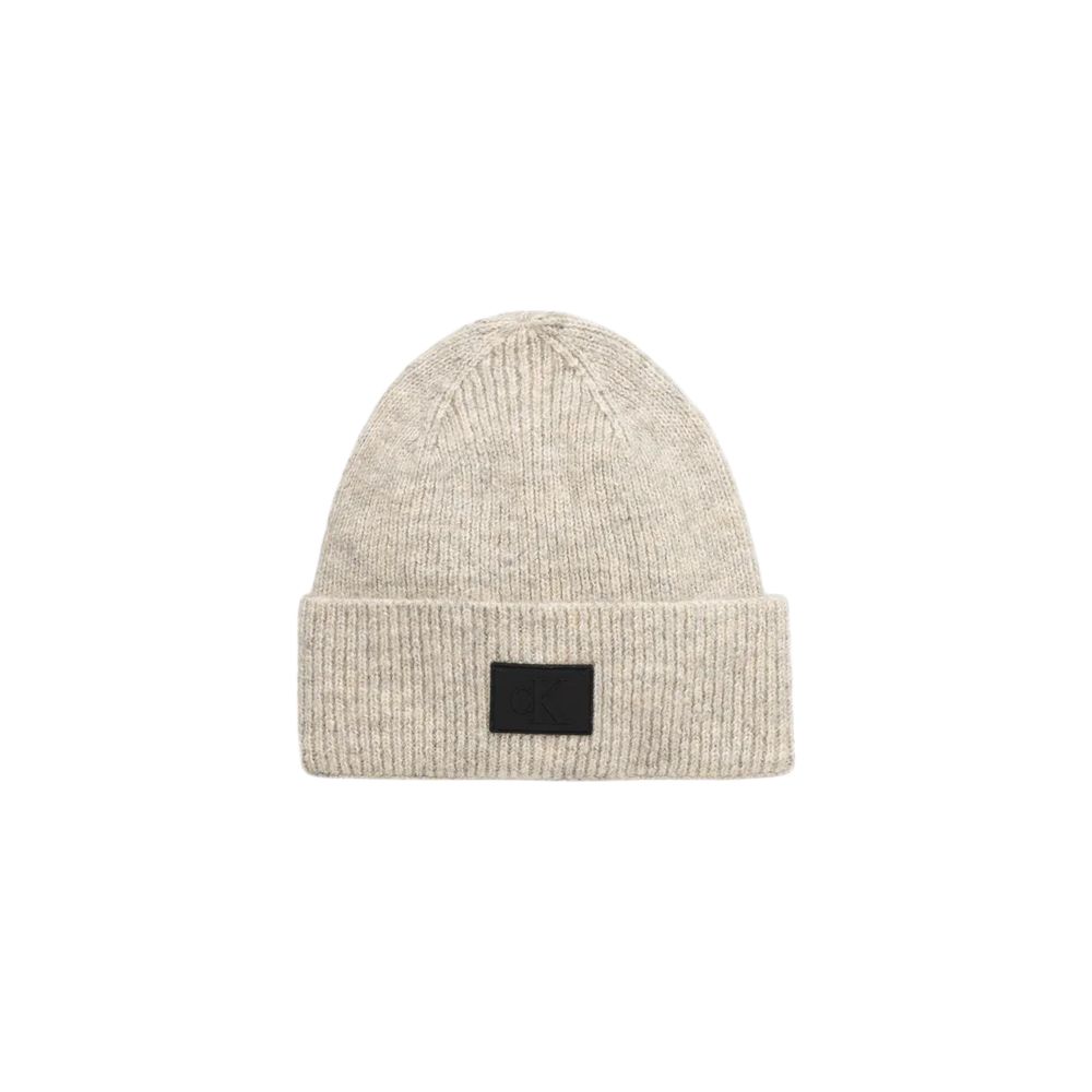 Calvin Klein Jeans Gray Marabou Cap (Baseball Hat)