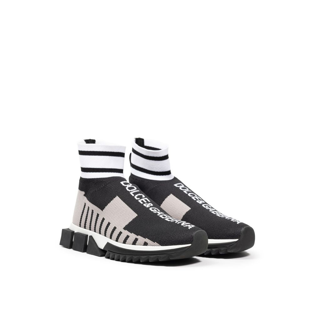 Dolce & Gabbana Black Fabric Sneaker