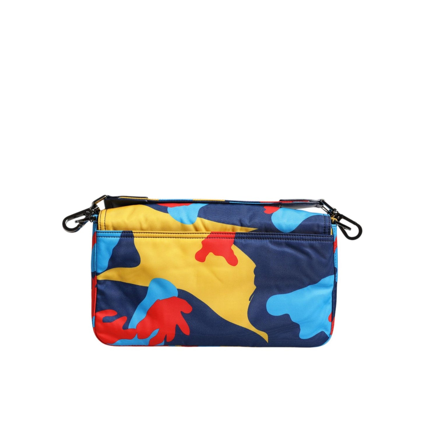 Dolce & Gabbana Multicolor Camouflage Nylon Crossbody Bag