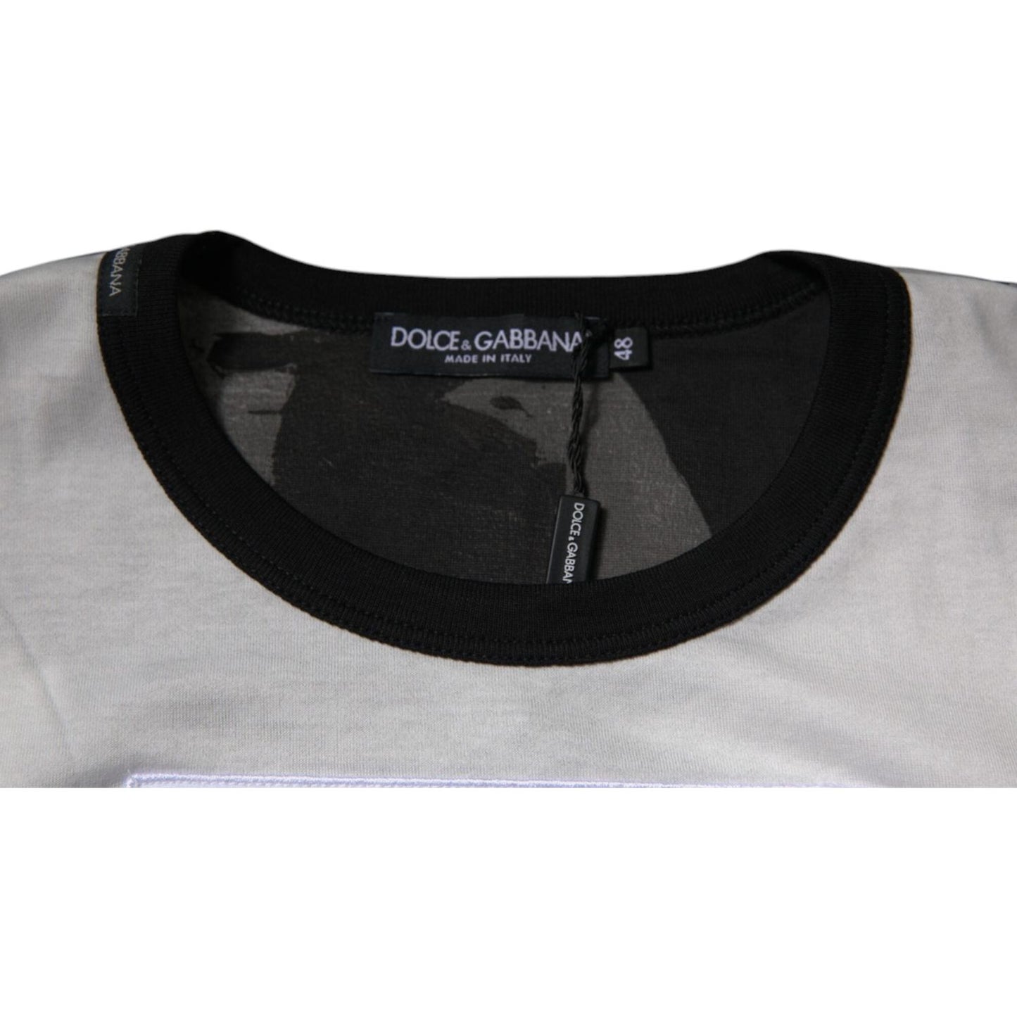 Dolce & Gabbana Multicolor Camouflage Crew Neck T-shirt