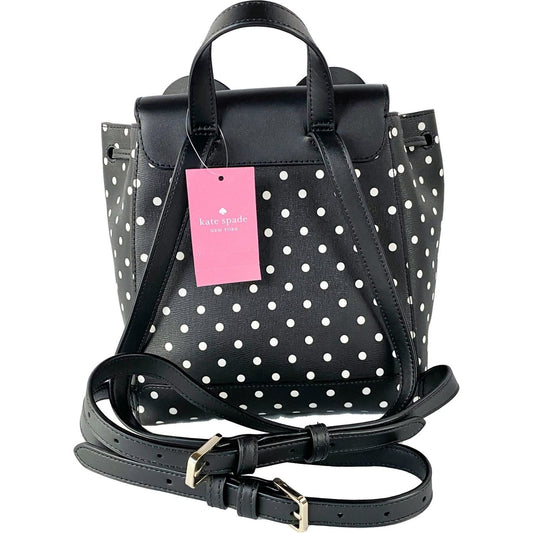 Kate Spade | Disney Minnie Mouse Medium Leather Backpack Bookbag Bag| McRichard Designer Brands   