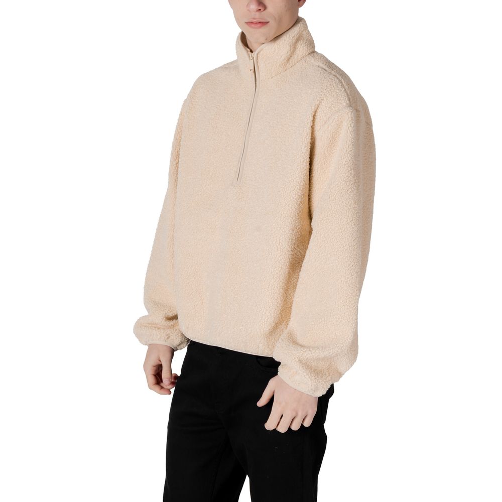Calvin Klein Jeans Cream Recycled Polyester Shell Jacket 1728,71956299936,Calvin Klein Jeans,Clothing,Cream,IT52 | XL,Jackets & Coats - Clothing,Men,New with tags,Shell Jackets - Jackets & Coats - Clothing