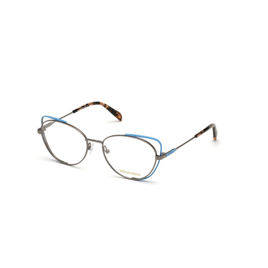 Emilio Pucci Gray Metal Glasses (Frames)