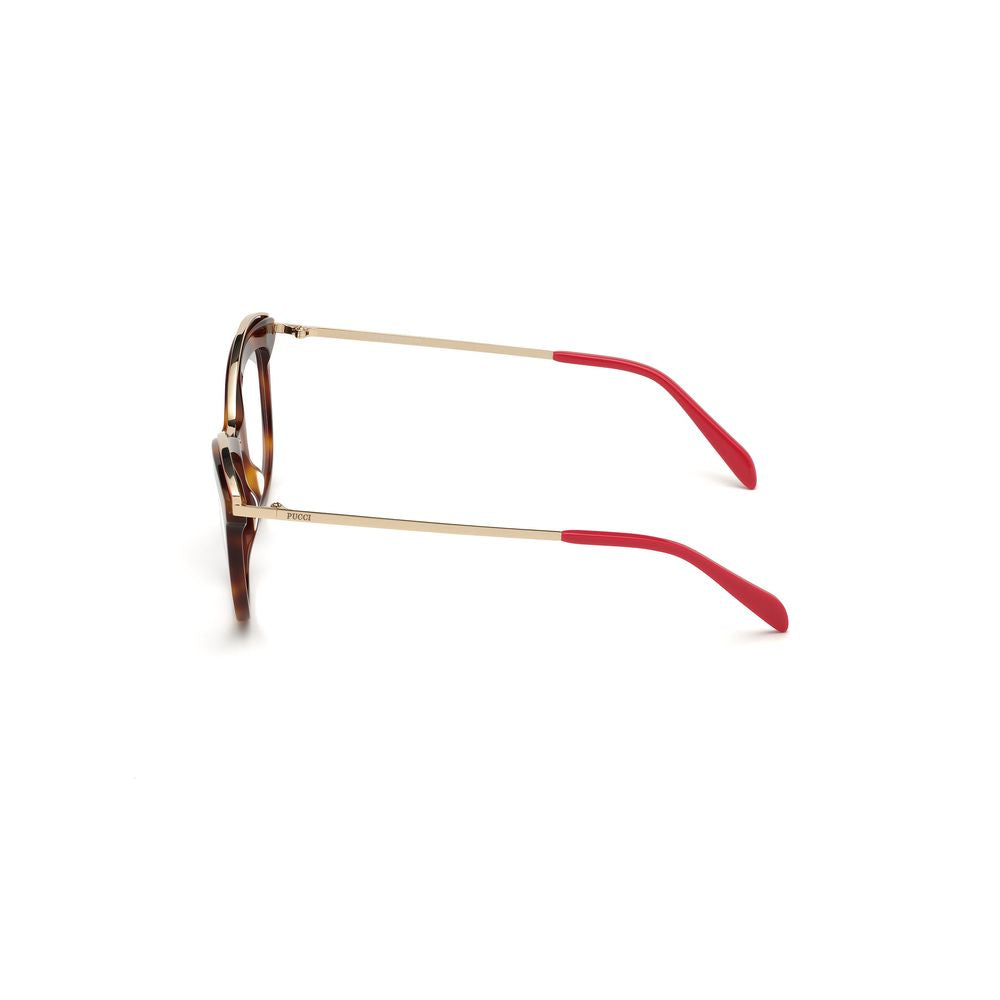 Emilio Pucci Brown Acetate Glasses (Frames)