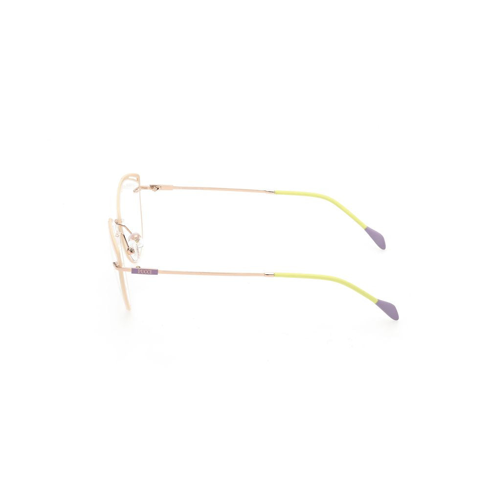 Emilio Pucci Gray Metal Glasses (Frames) 1728,67434610848,Accessories,Emilio Pucci,Glasses (Frames) - Glasses and Sunglasses - Accessories,Glasses and Sunglasses - Accessories,Gray,New with tags,Women