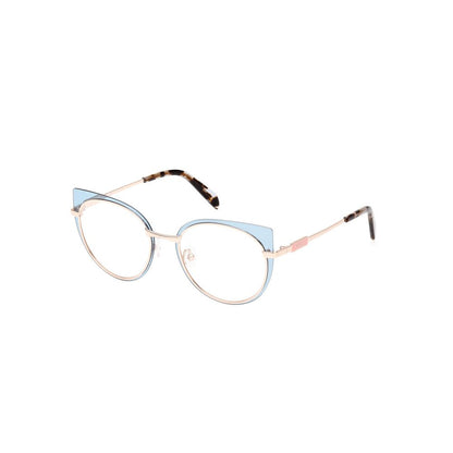 Emilio Pucci Blue Metal Glasses (Frames) 1728,67434610848,Accessories,Blue,Emilio Pucci,Glasses (Frames) - Glasses and Sunglasses - Accessories,Glasses and Sunglasses - Accessories,New with tags,Women