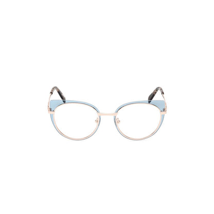 Emilio Pucci Blue Metal Glasses (Frames) 1728,67434610848,Accessories,Blue,Emilio Pucci,Glasses (Frames) - Glasses and Sunglasses - Accessories,Glasses and Sunglasses - Accessories,New with tags,Women