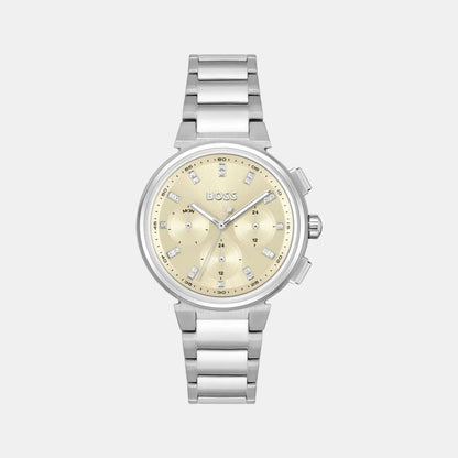 Hugo Boss Silver Stainless Steel Dress Watch