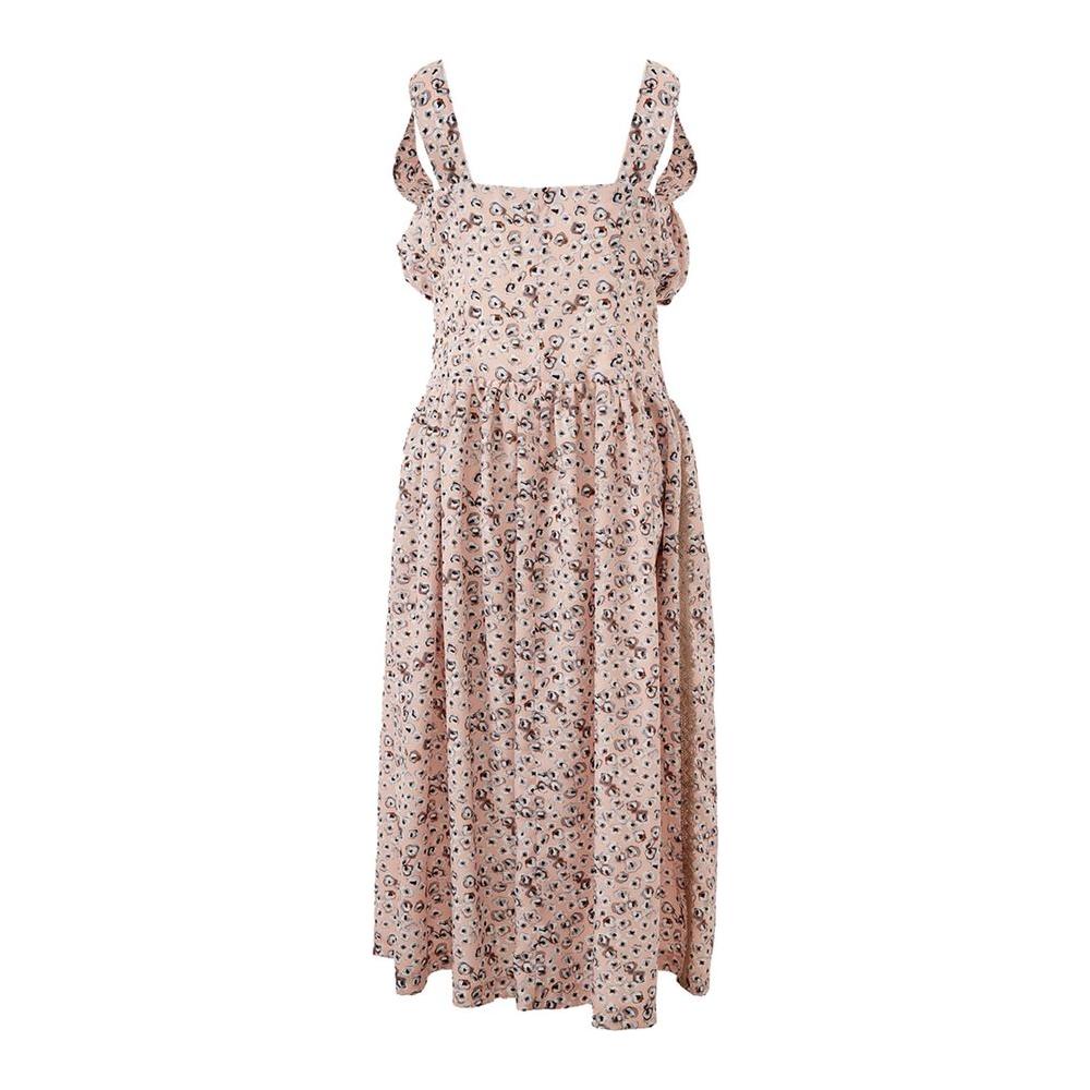 Lardini Pink Acetate Casual Dress