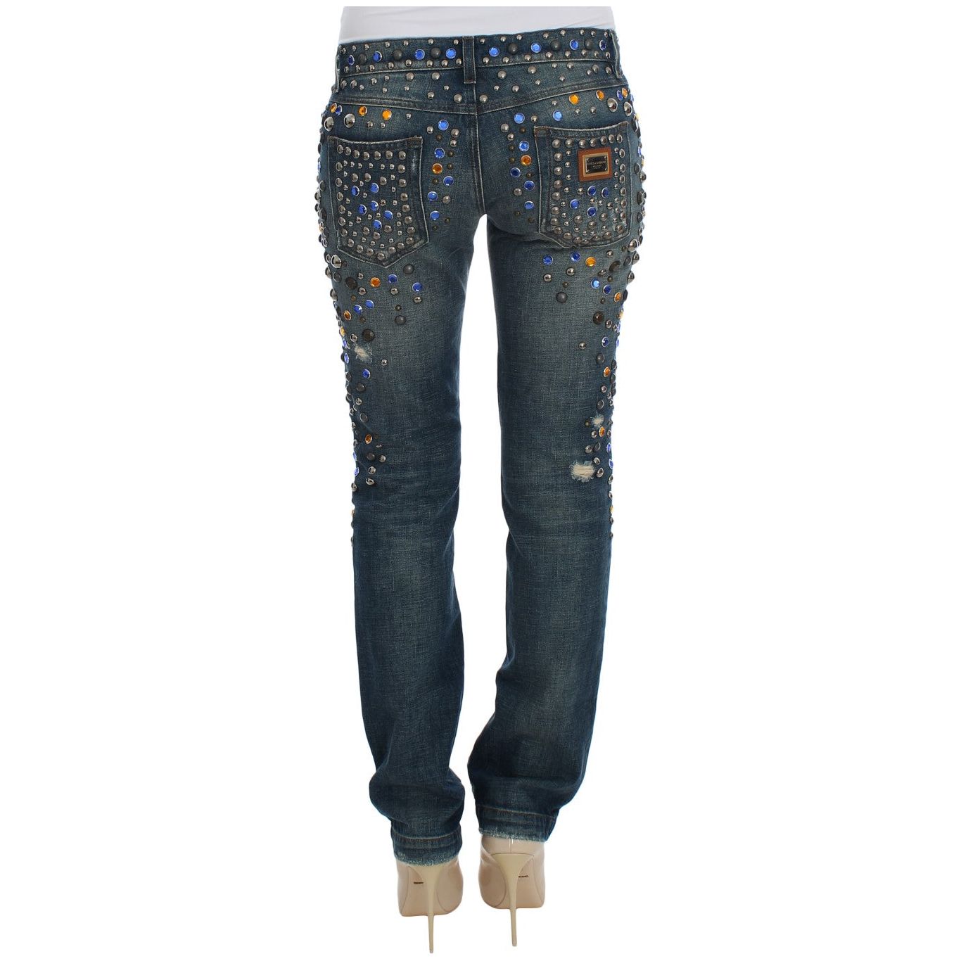 Enchanted Sicily Crystal Embellished Jeans