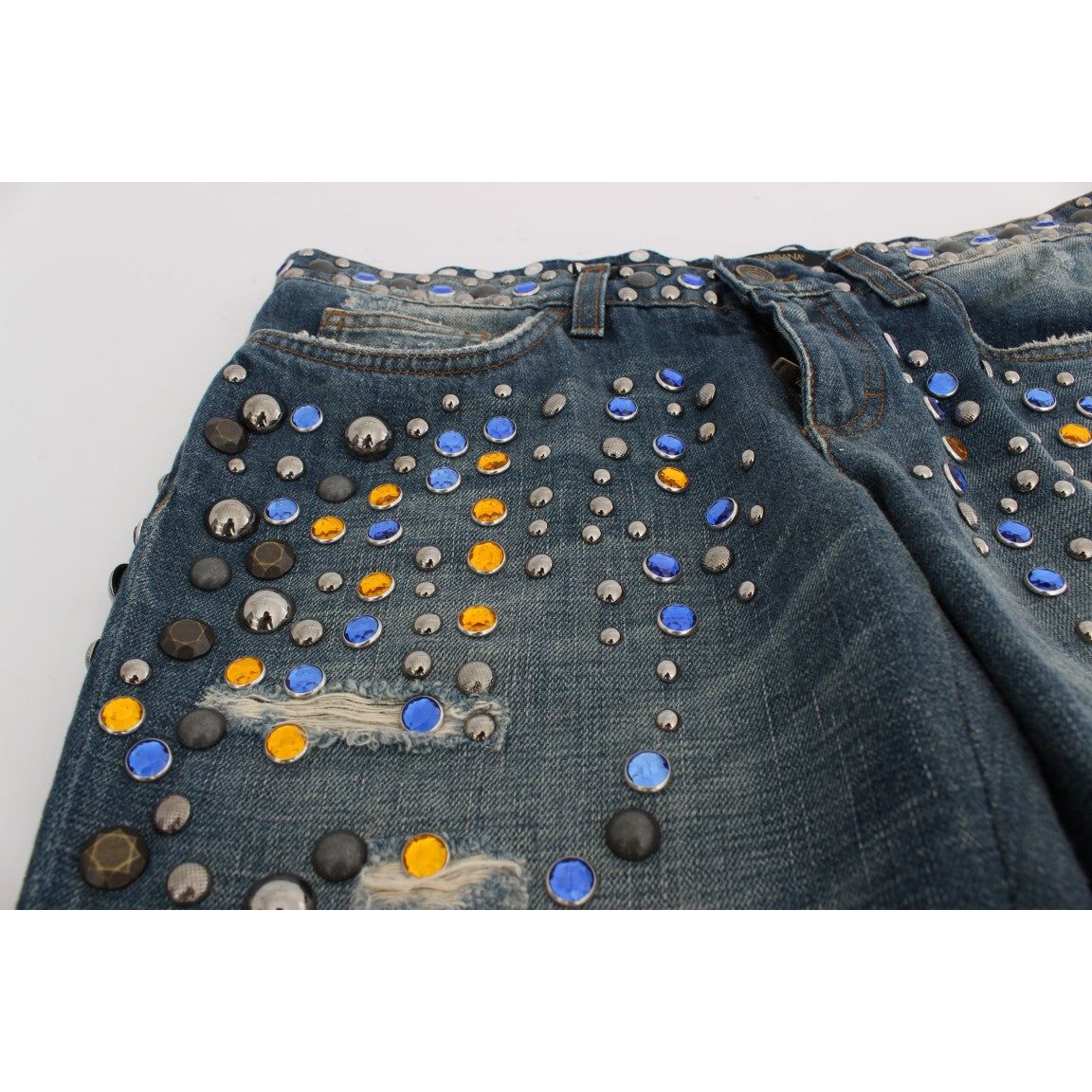 Enchanted Sicily Crystal Embellished Jeans