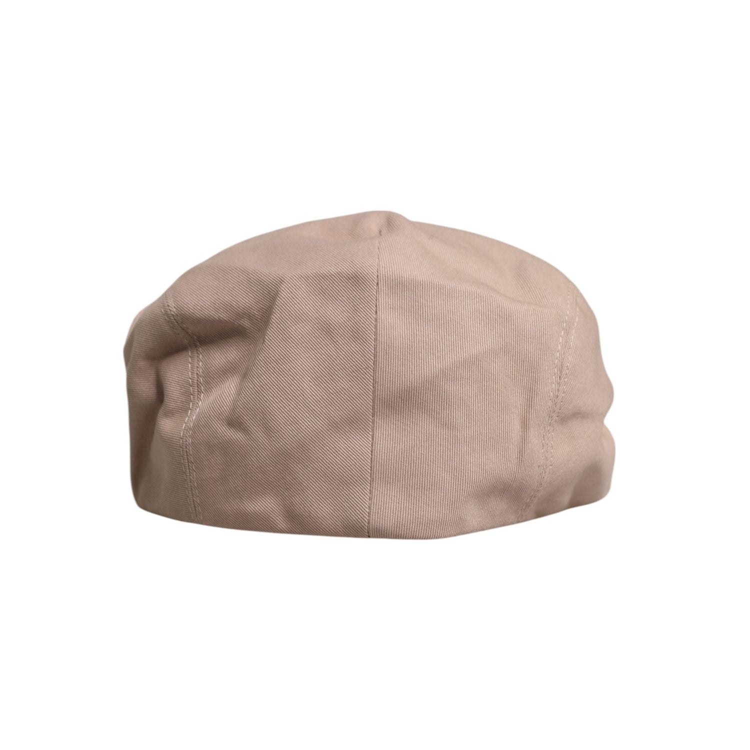 Dolce & Gabbana Beige Cotton Newsboy Capello Cabbie Hat