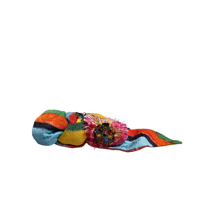 Dolce & Gabbana Multicolor Floral Crystal Embellished Diadem Headband