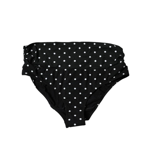 Dolce & Gabbana Black Polka Dot Swimsuit Bikini Bottom Swimwear Dolce & Gabbana