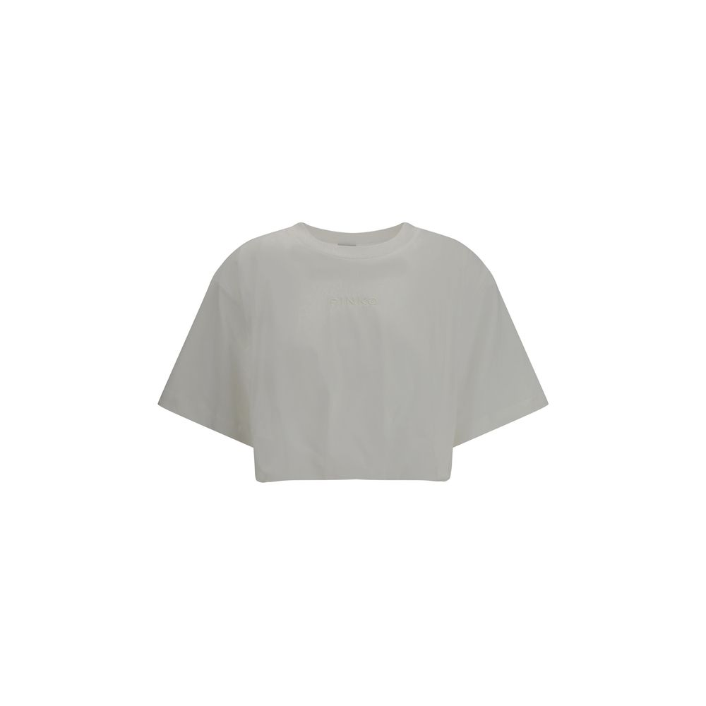 PINKO White Cotton T-Shirt