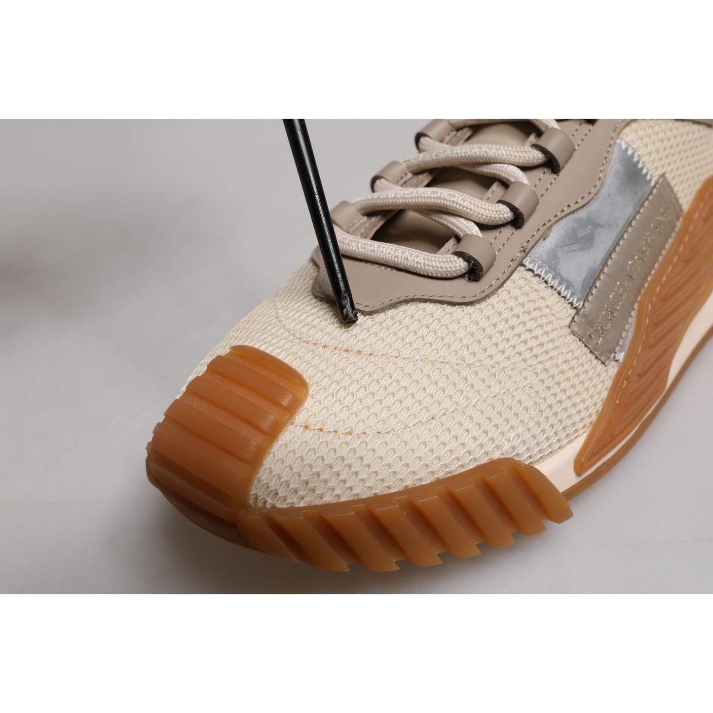 Dolce & Gabbana Multicolor Lace Up Low Top NS1 Sneakers Shoes