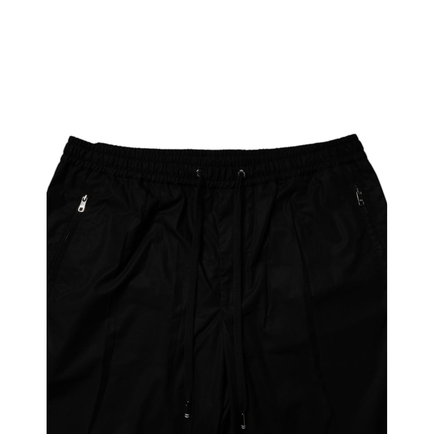 Dolce & Gabbana Black Cotton Men Jogger Sweatpants Pants